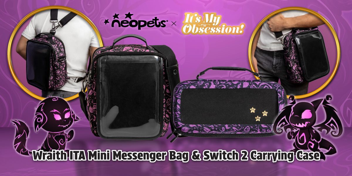 Wraith ITA Messenger Bag & Switch 2 Case: Pre-Order Now!