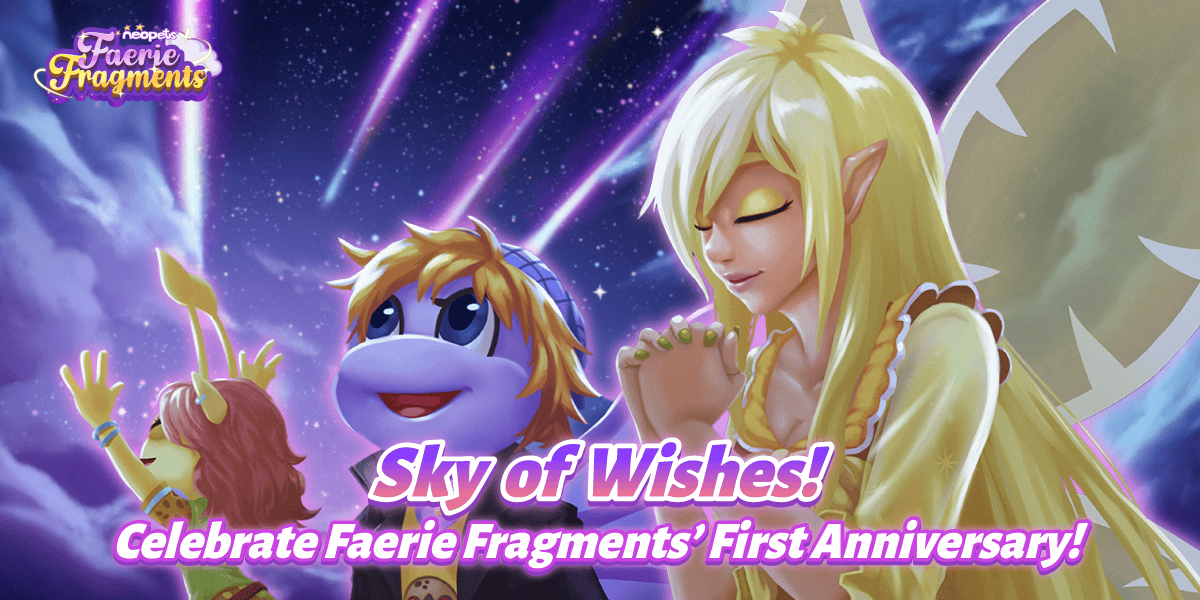 Sky of Wishes: Celebrate Faerie Fragments’ First Anniversary!