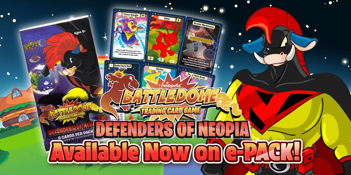 Defenders of Neopia Arrives on Upper Deck e-Pack