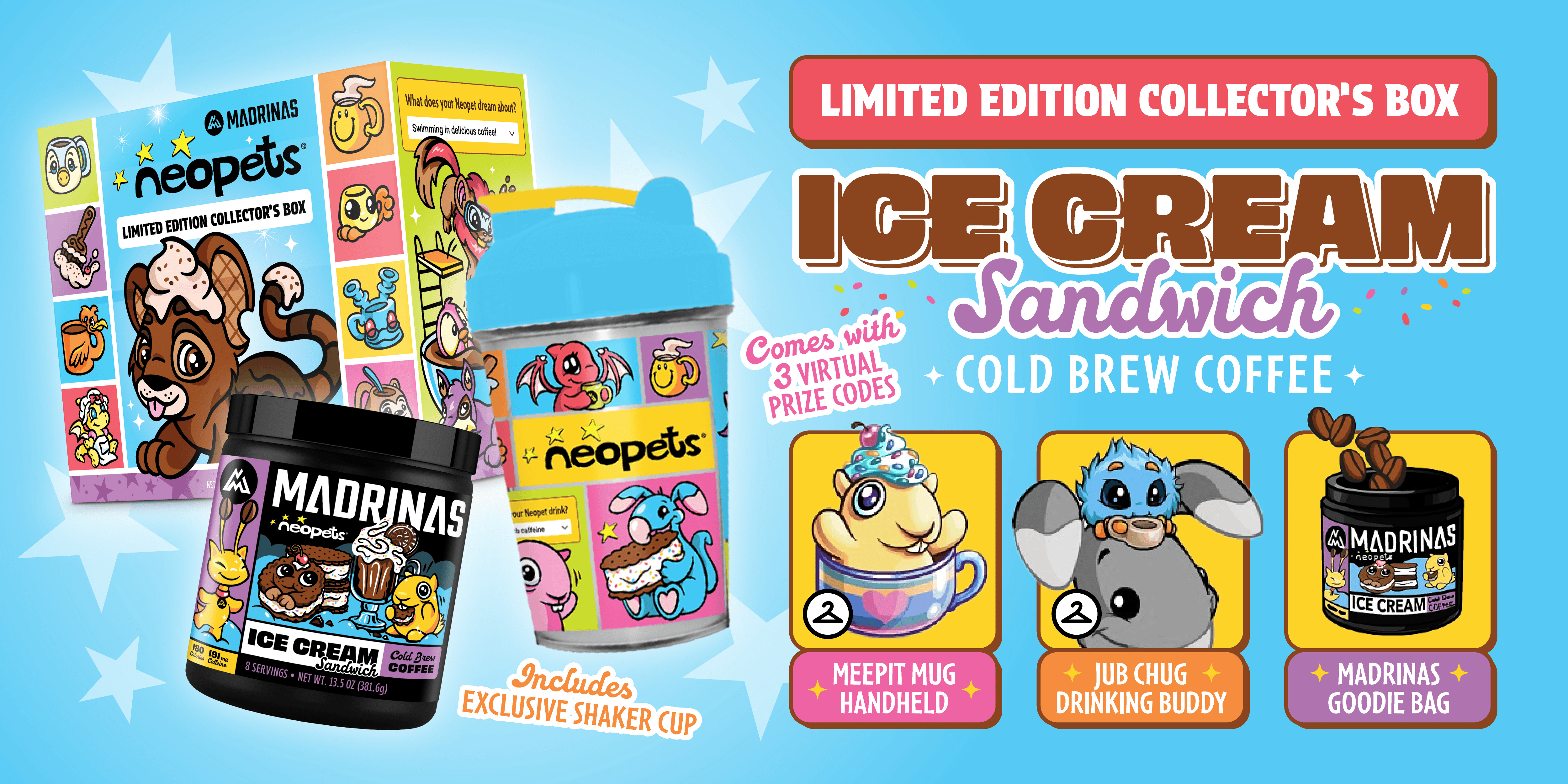 Ice Cream Sandwich Coffee Collector’s Box from Madrinas!