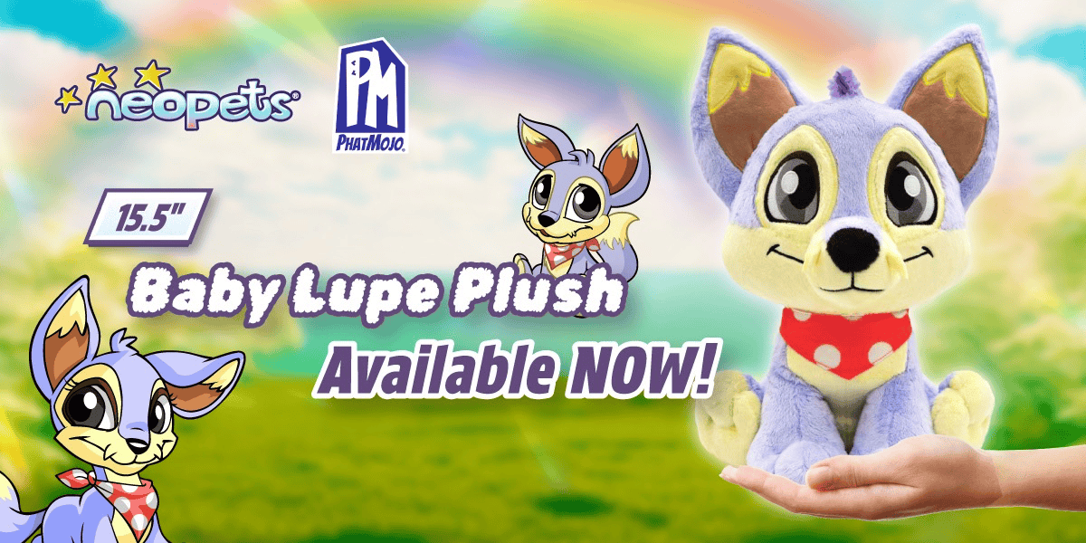 Bring Home the 16" Large Lupe Plush!